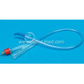 2-WAY 100% all silicone foley catheter